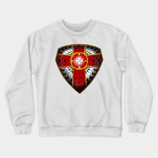 Celtic shield of Saint George. Crewneck Sweatshirt